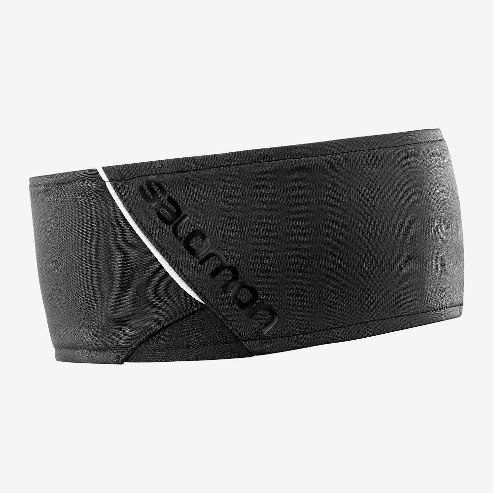 Salomon Singapore Mens Headband - RS Black | 17658-YOAN